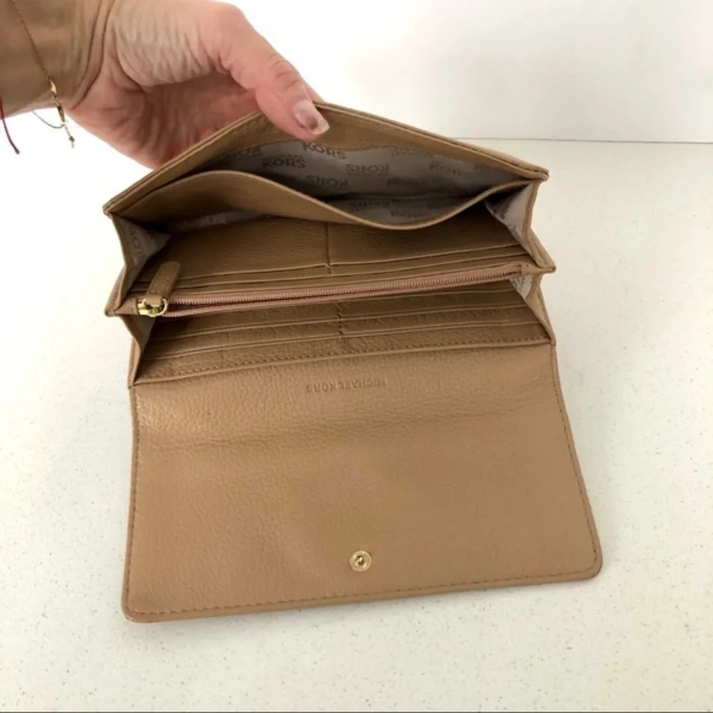 MICHAEL KORS Leather Fulton Wallet